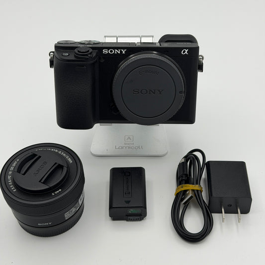 Sony A6400 Digital Camera Bundle Low Shutter Count