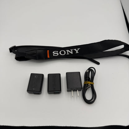 Sony A6400 Digital Camera Bundle Low Shutter Count