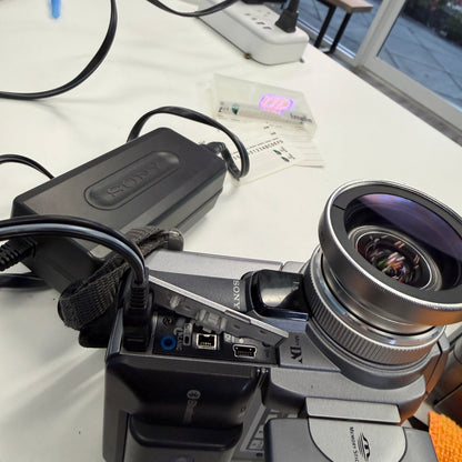 Vintage Sony DCR-PC120E Mini DV Tape Camcorder TESTED READ