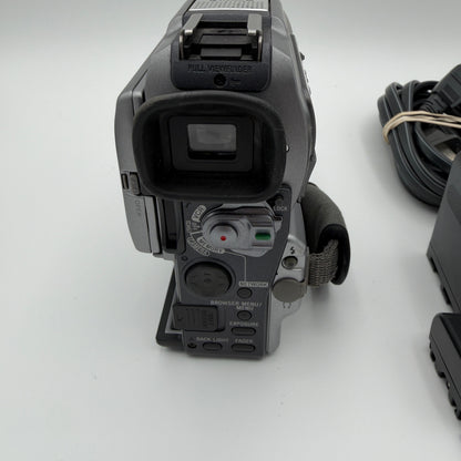 Vintage Sony DCR-PC120E Mini DV Tape Camcorder TESTED READ