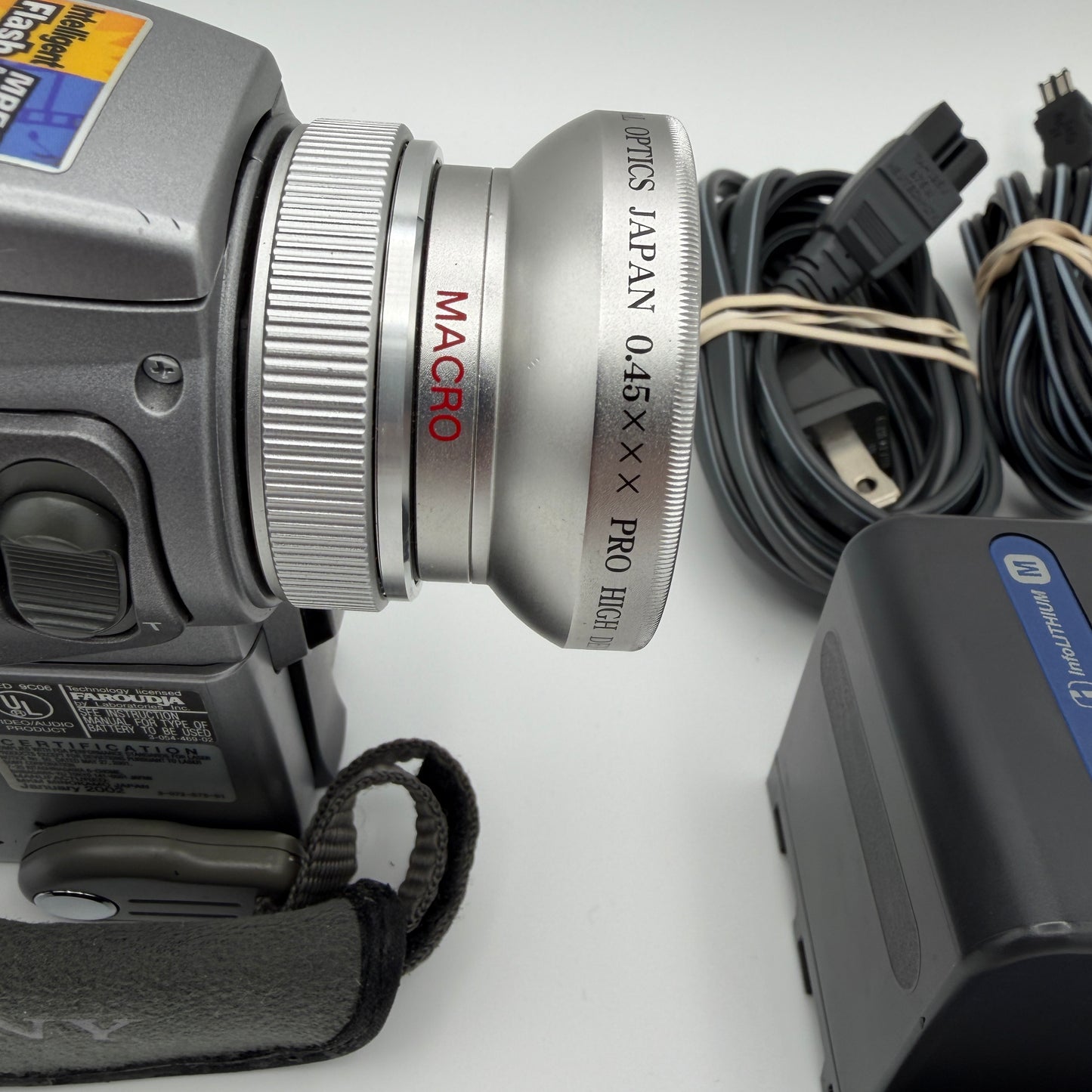 Vintage Sony DCR-PC120E Mini DV Tape Camcorder TESTED READ