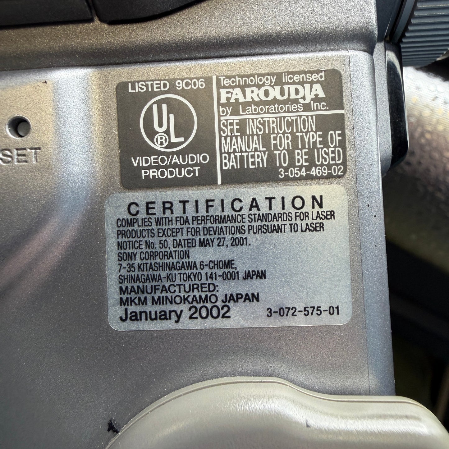 Vintage Sony DCR-PC120E Mini DV Tape Camcorder TESTED READ