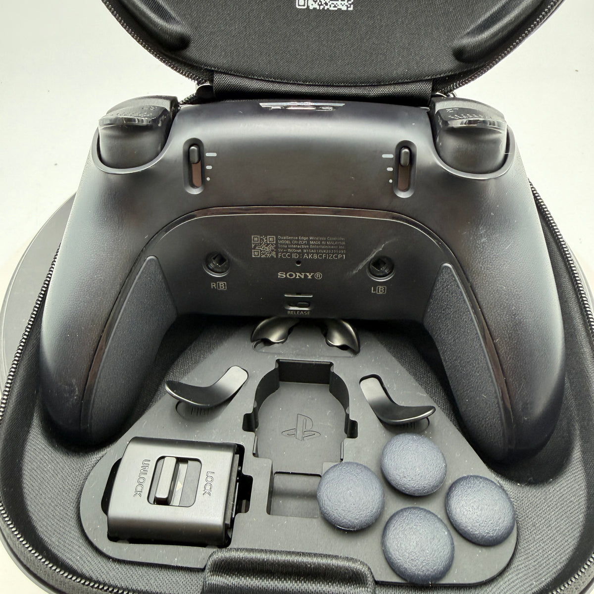Sony PS5 DualSense Edge Wireless Controller CFI-ZCP1 Black