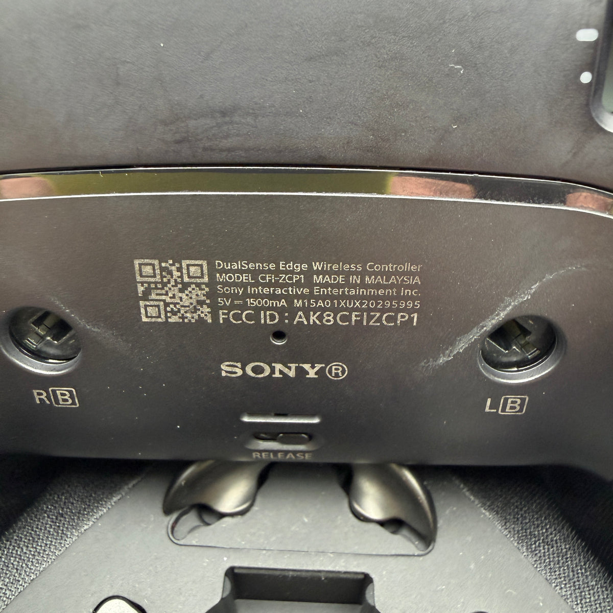 Sony PS5 DualSense Edge Wireless Controller CFI-ZCP1 Black