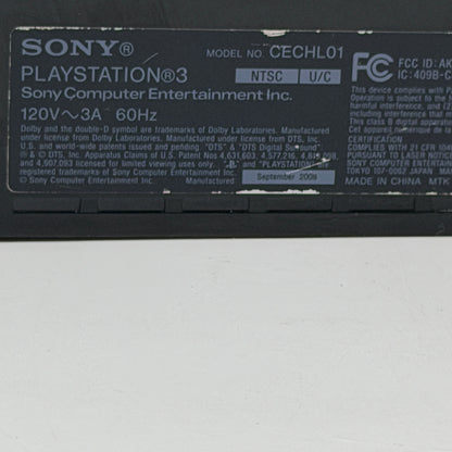 Sony PlayStation 3 CECHL01 For Parts and Repair