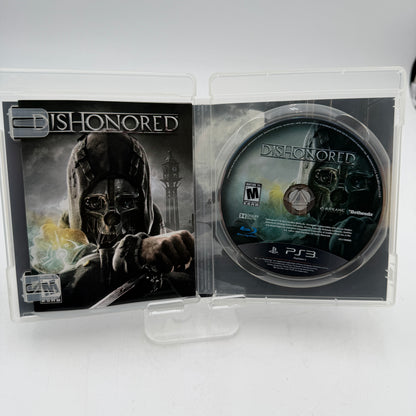 Sony PlayStation 3 Dishonored Video Game Complete Case Manual PS3