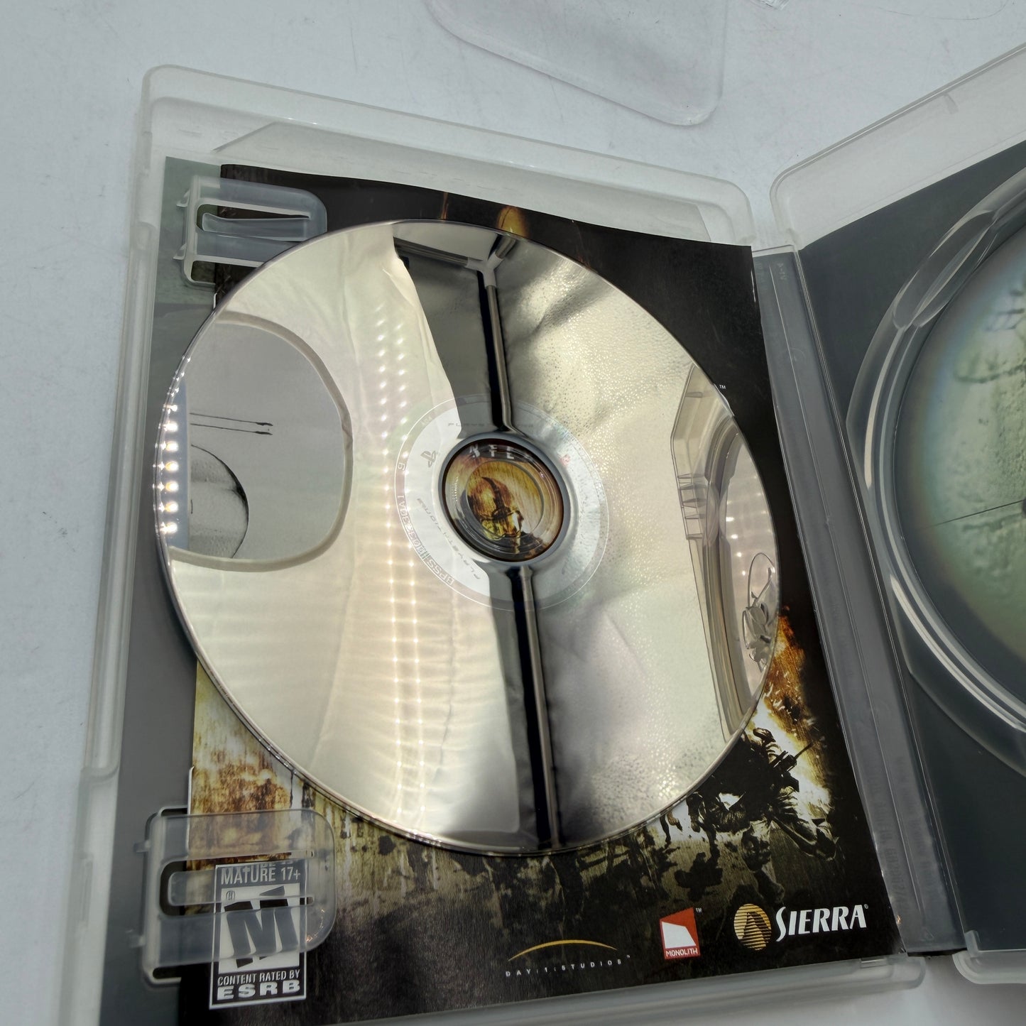 Sony PlayStation 3 F.E.A.R. Video Game Complete in Case with Manual & Inserts PS3