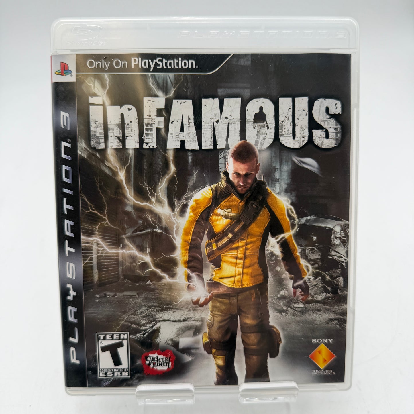 Sony PlayStation 3 Infamous Video Game PS3 Complete with Case, Manual & Inserts