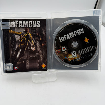 Sony PlayStation 3 Infamous Video Game PS3 Complete with Case, Manual & Inserts