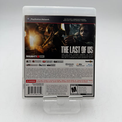 Sony PlayStation 3 The Last of Us Video Game Complete PS3