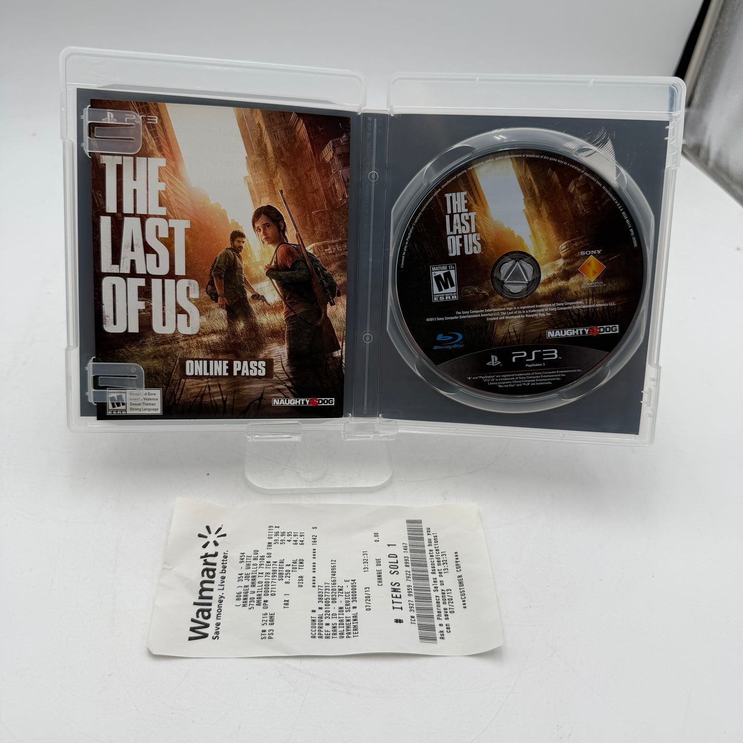 Sony PlayStation 3 The Last of Us Video Game Complete PS3