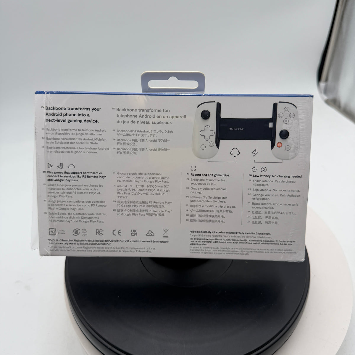 Sony PlayStation Backbone One for Android Black Video Game Controller Accessory