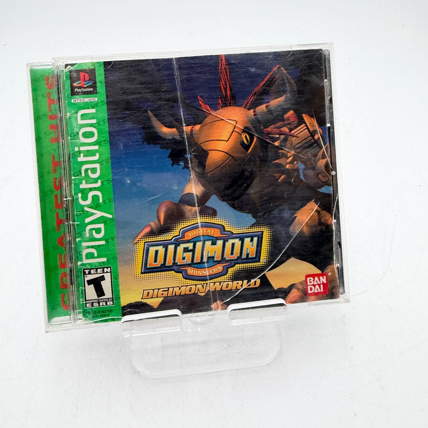 Sony PlayStation Digimon World PS1 Video Game Complete Tested Used A