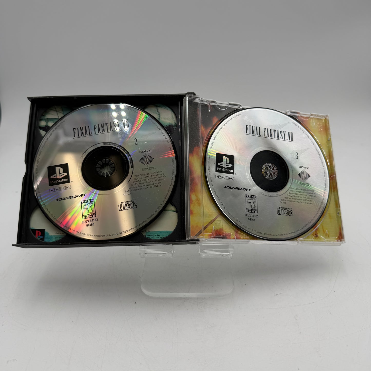 Sony PlayStation Final Fantasy VII Video Game Complete CIB Used A