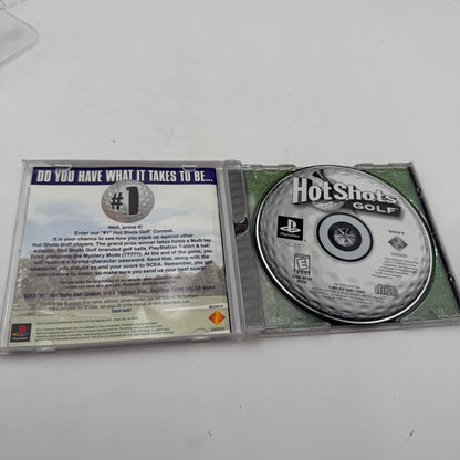 Sony PlayStation Hot Shots Golf Video Game Complete CIB PS1