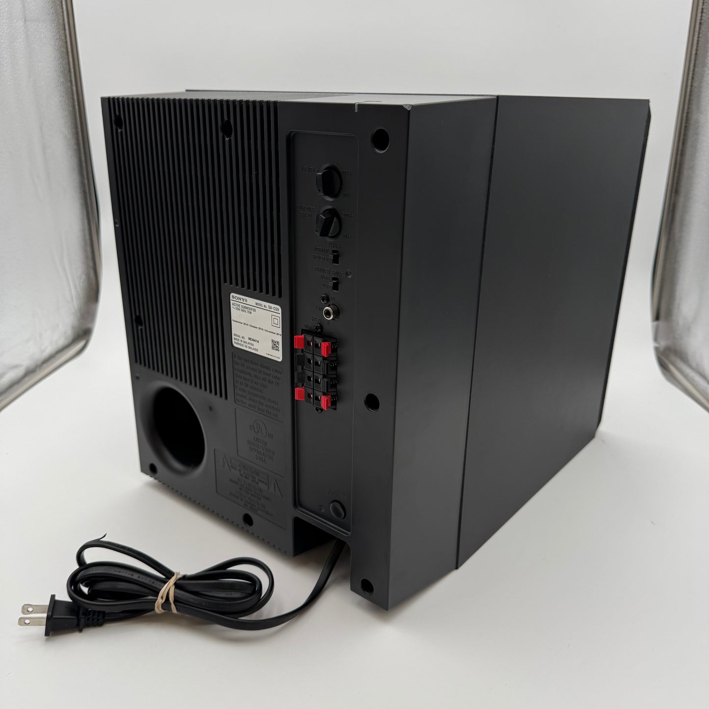 Sony SA-CS9 Black Speaker - Used, Fully Functional, Free Shipping