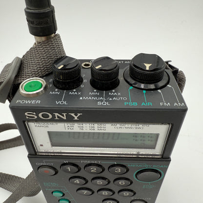 Vintage Sony Air-8  PSB AIR FM AM Handheld Receiver - TESTED