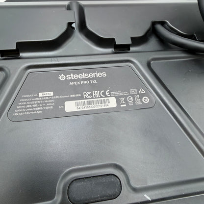 SteelSeries Apex Pro TKL Mechanical Gaming Keyboard - Black