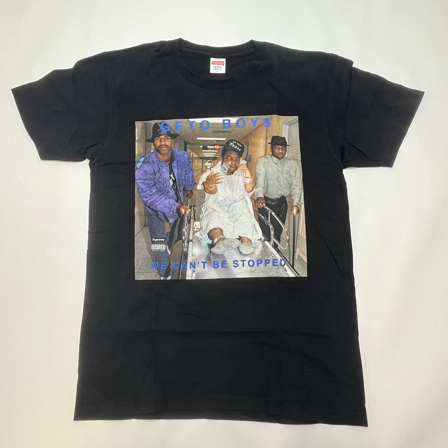 Supreme SS17 Geto Boys We Can't Be Stopped Tee Large Black Used