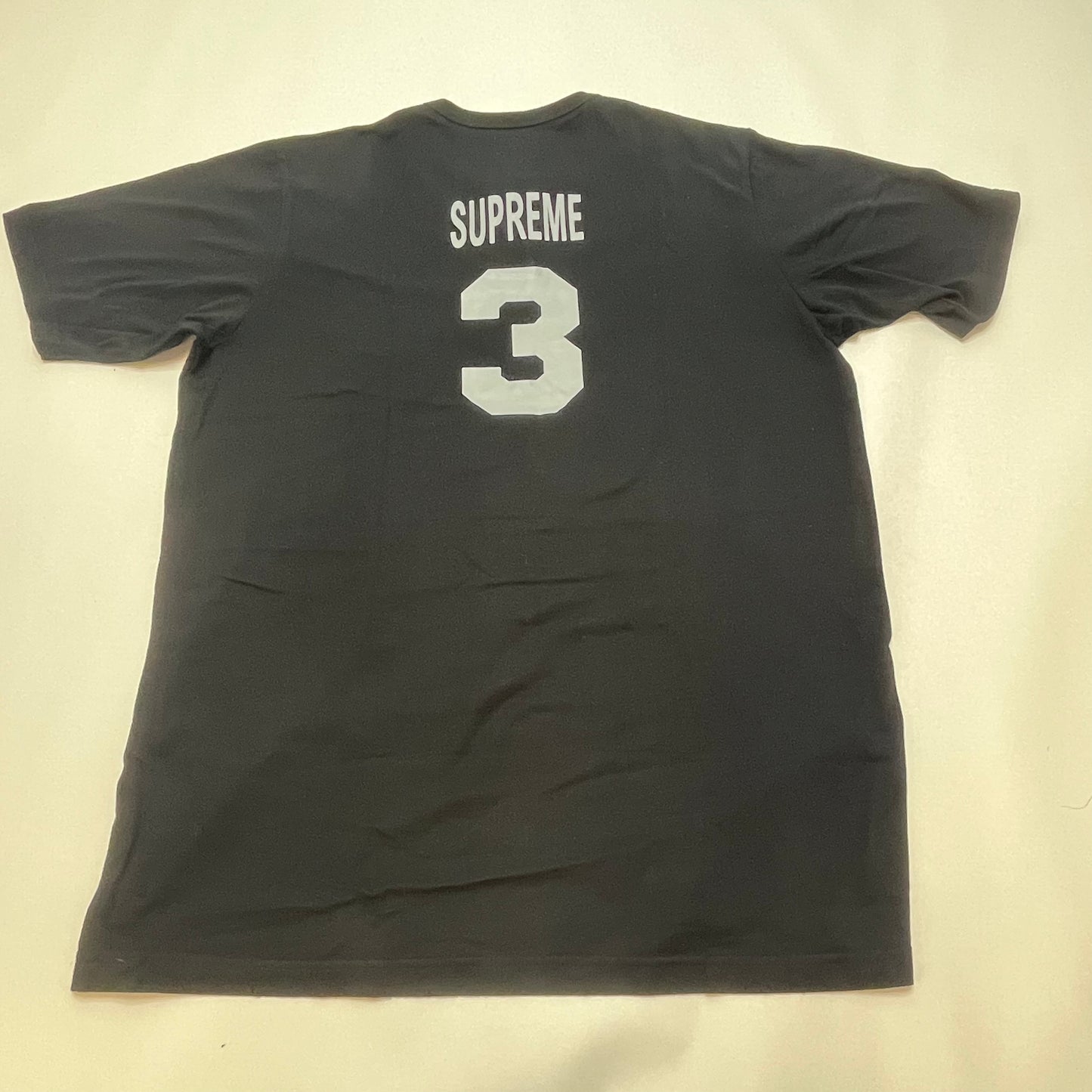Supreme SS17 Playboy S/S Henley Top Large Black Used