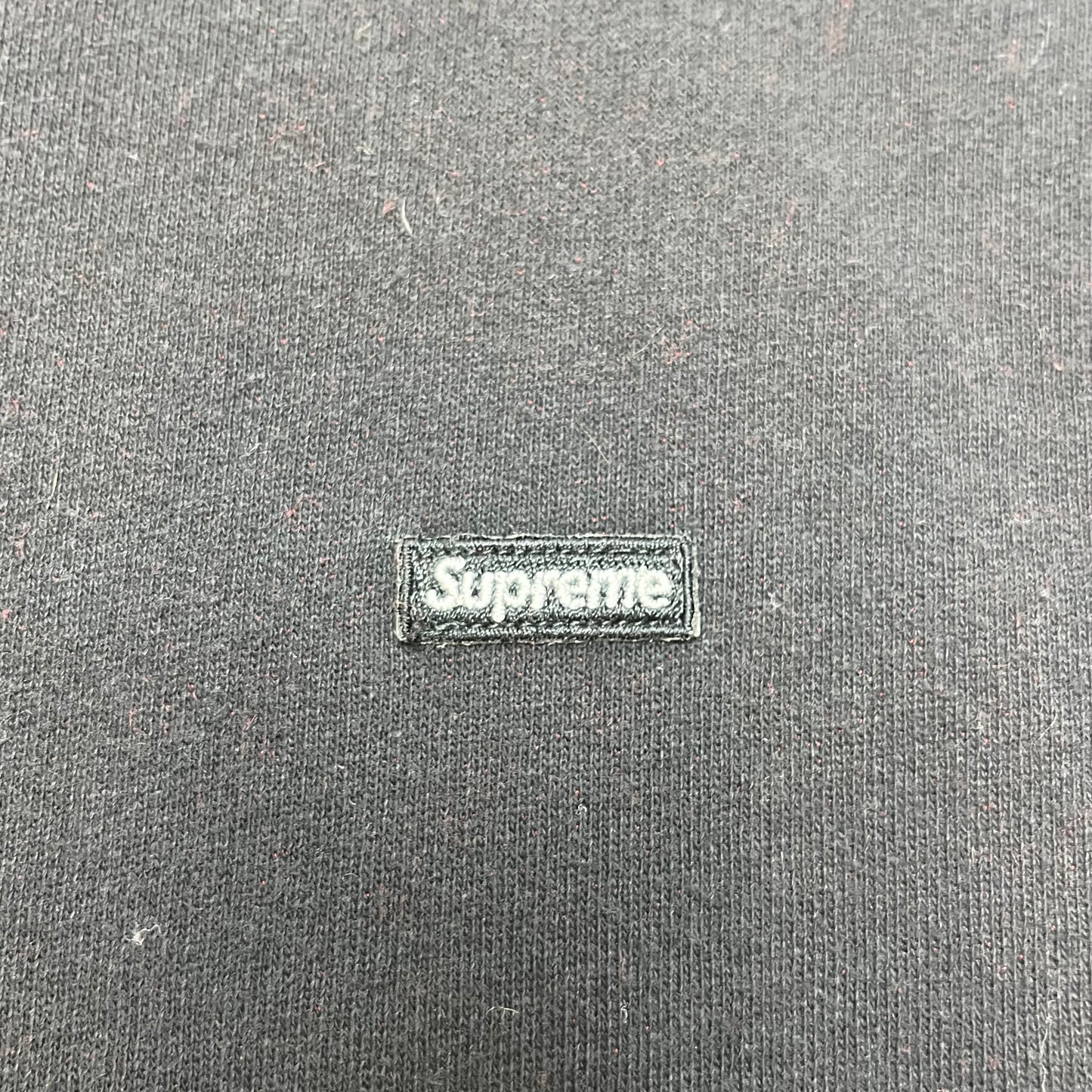 Supreme Small Box Logo Zip Up Hoodie Medium Black