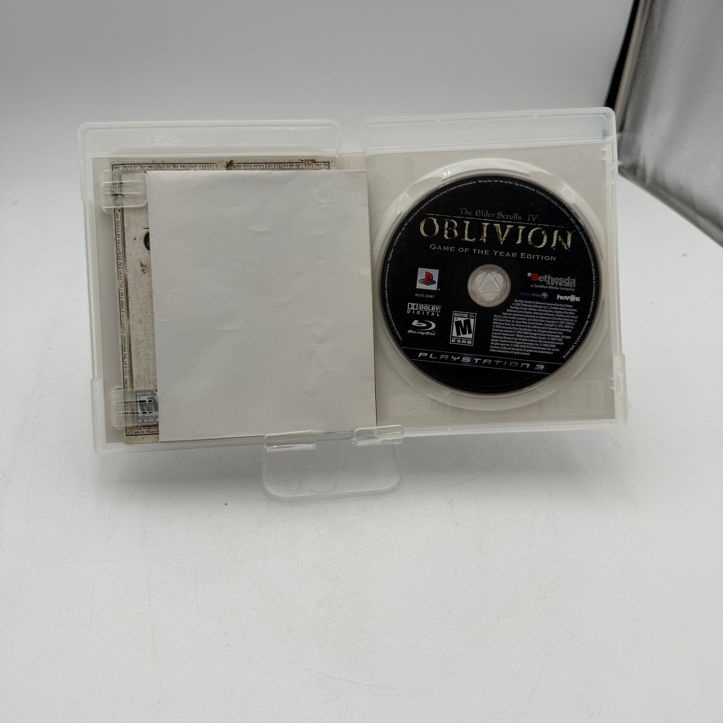 The Elder Scrolls IV: Oblivion Game of the Year Edition PS3 PlayStation 3 CIB