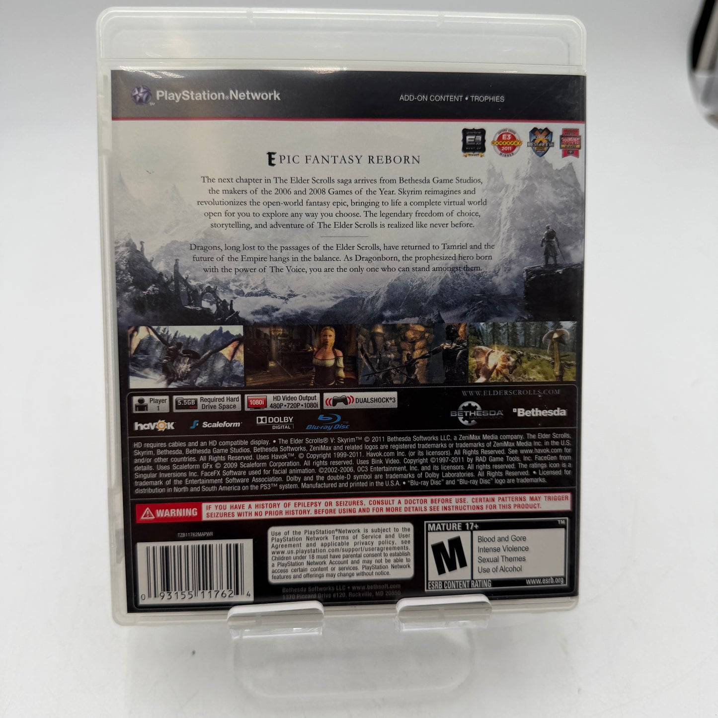 The Elder Scrolls V: Skyrim for PlayStation 3