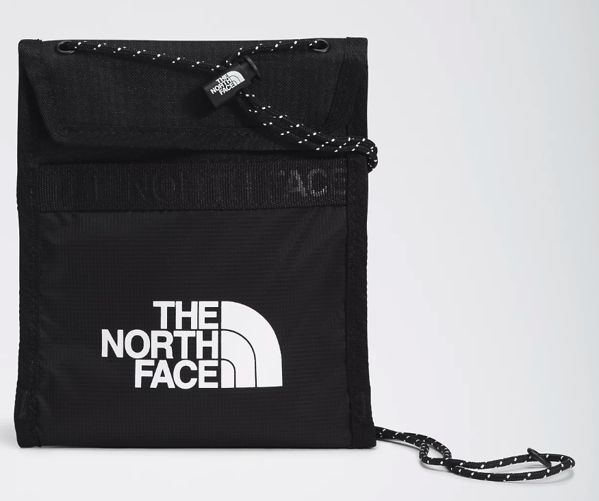 The North Face Black Bozer Neck Pouch - Black NFOA52RZIK3-OS