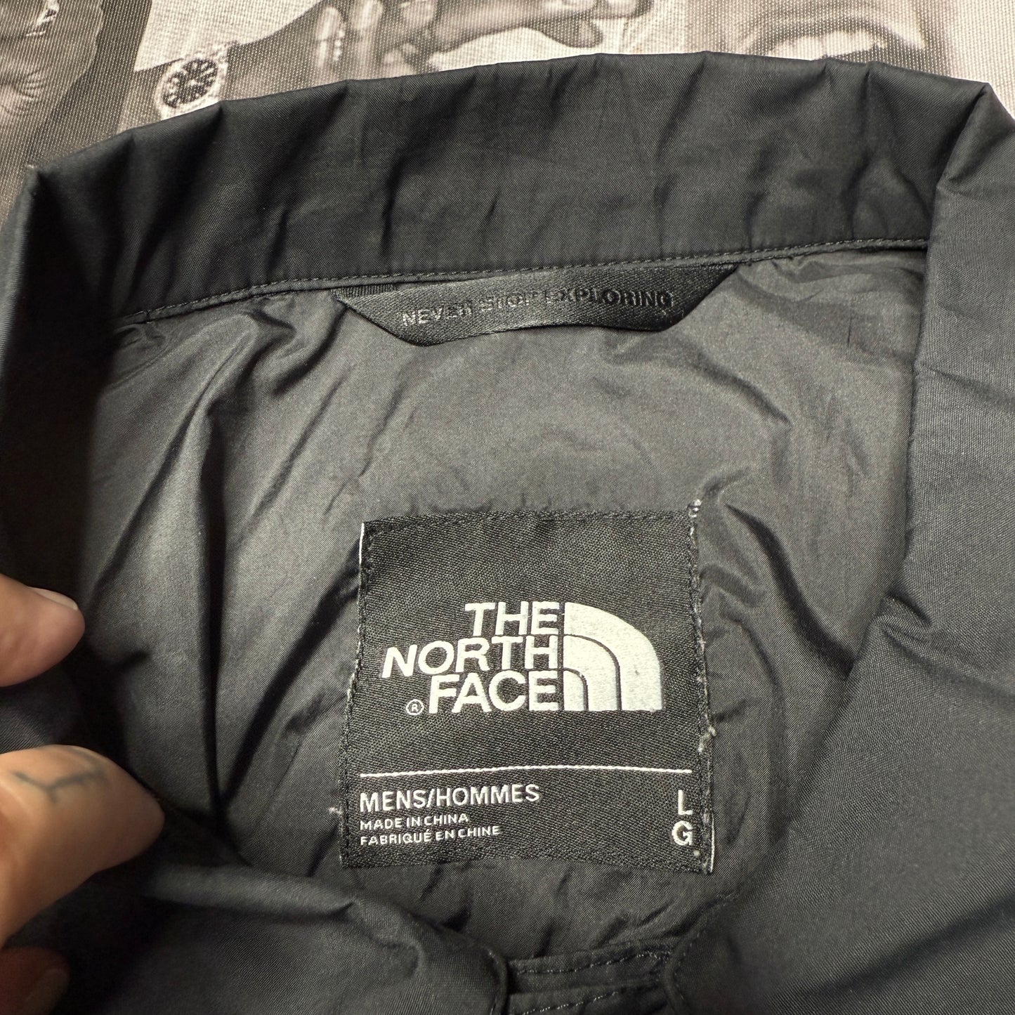 The North Face Coach Jacket Black Large