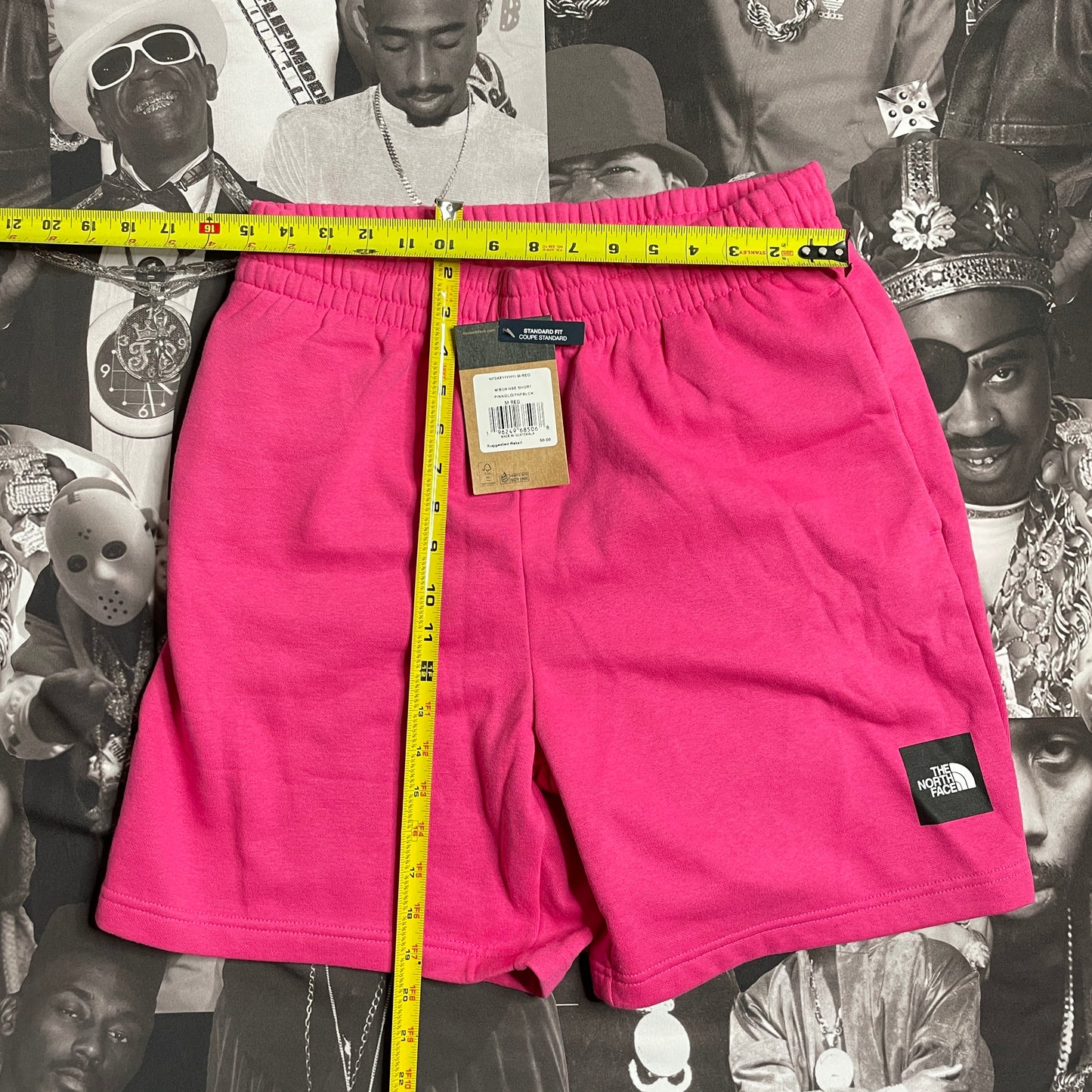 The North Face M Box NSE Short Pink Glow/Black NF0A811YHYI