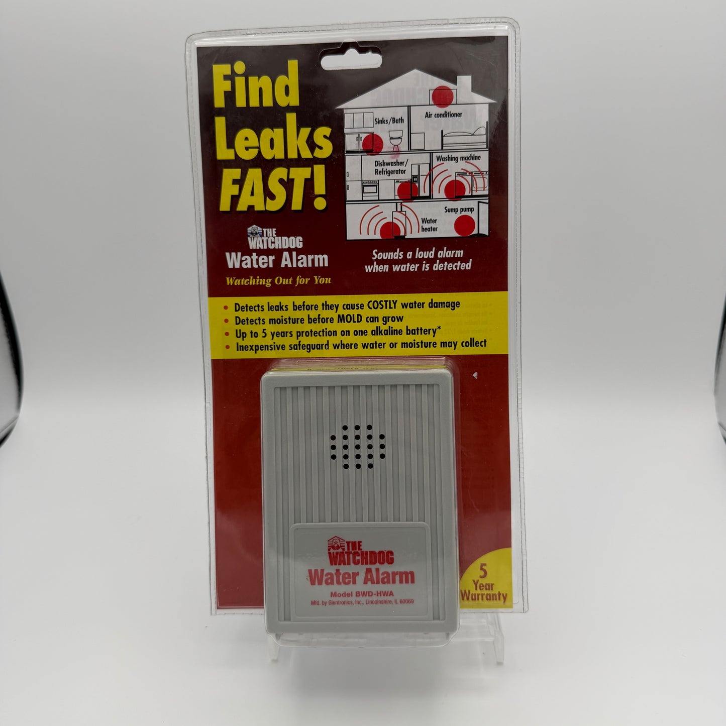 The WatchDog Water Alarm Home Goods White New In Box