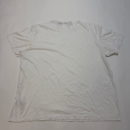 Theory Men's White Pocket Crew Neck Cotton T-Shirt - XXL