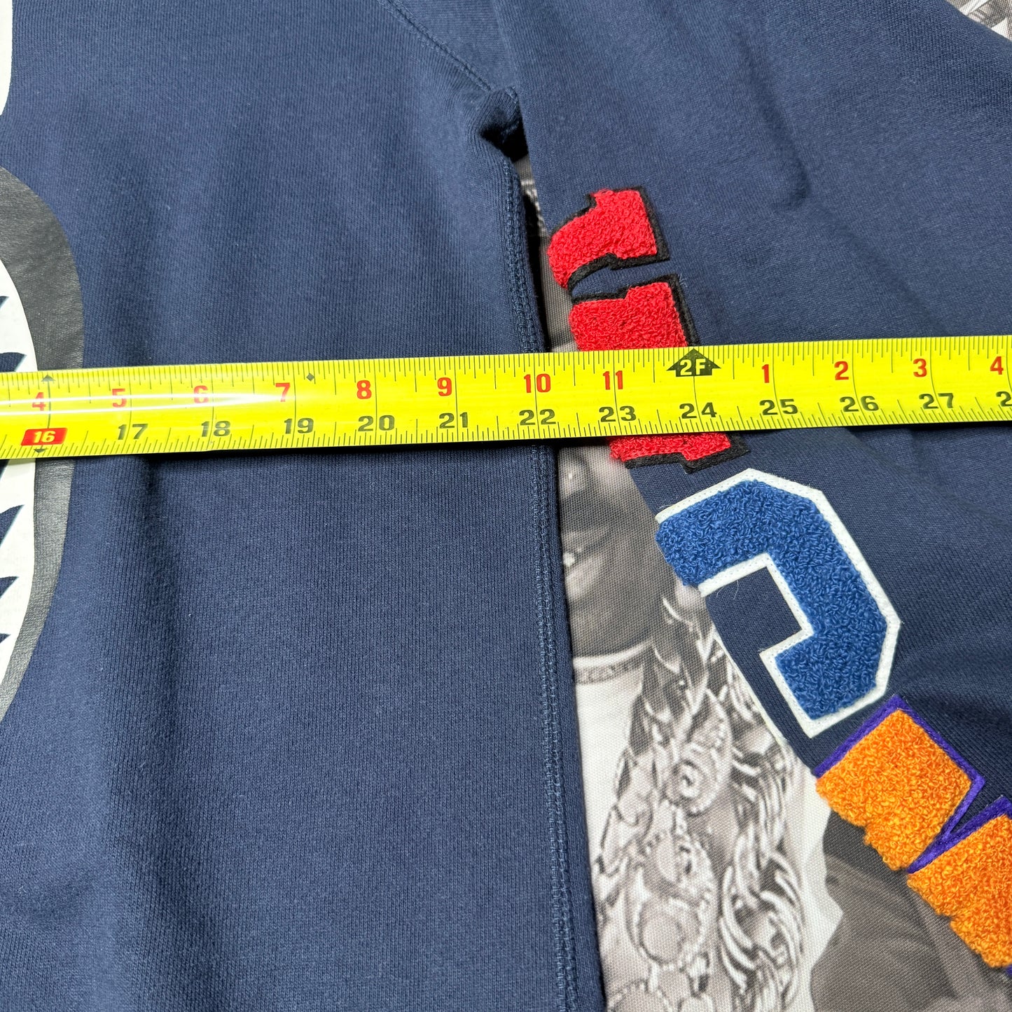 Throwback Bape A Bathing Ape Shark Zipper Crewneck size XL