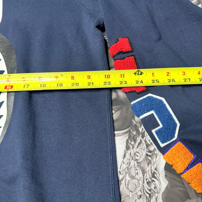 Throwback Bape A Bathing Ape Shark Zipper Crewneck size XL