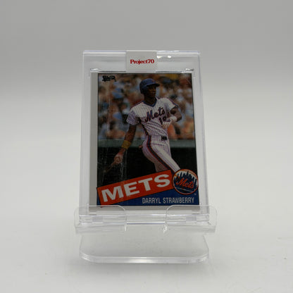 Topps PROJECT 70 Card 57 - 1985 Darryl Strawberry by Bobby Hundreds