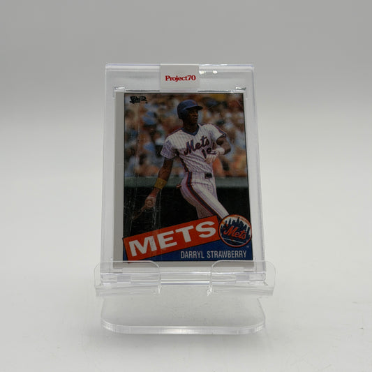 Topps PROJECT 70 Card 57 - 1985 Darryl Strawberry by Bobby Hundreds