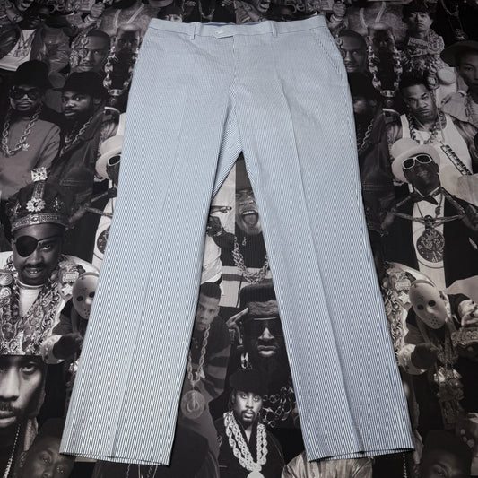 Tommy Hilfiger Modern Fit Seersucker Suit Pants 38x32