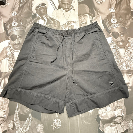 Undefeated Black Drawstring Shorts Black UNDFTD SZ XL