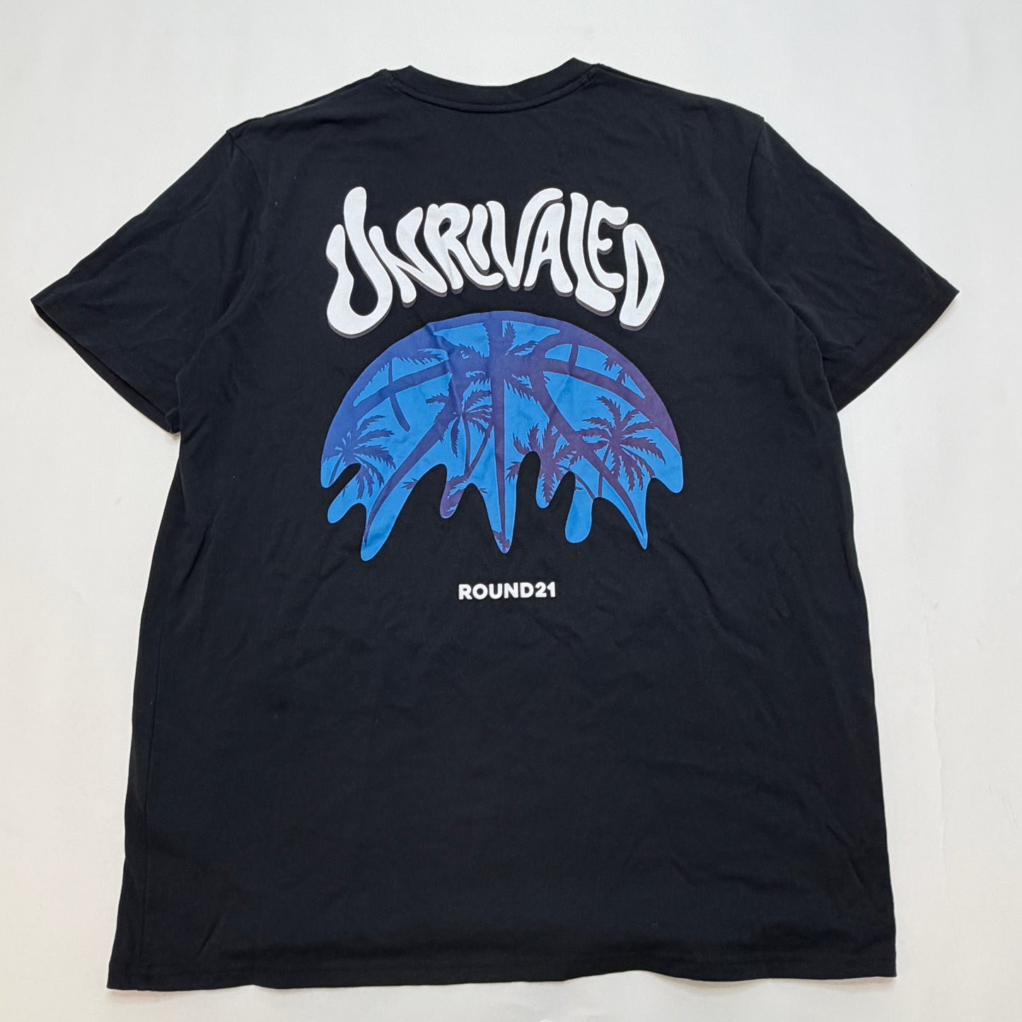Under Armour Round21 Unrivaled Men's Black Graphic Basketball T-Shirt, Size L