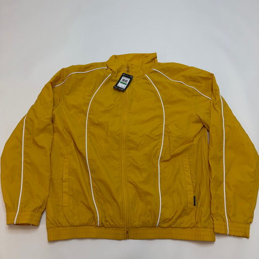 Under Armour UA Best Track Jacket Noble Gold White 773 Size Large