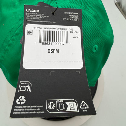Under Armour Men's Green Adjustable Dad Hat Baseball Cap OSFM NWT