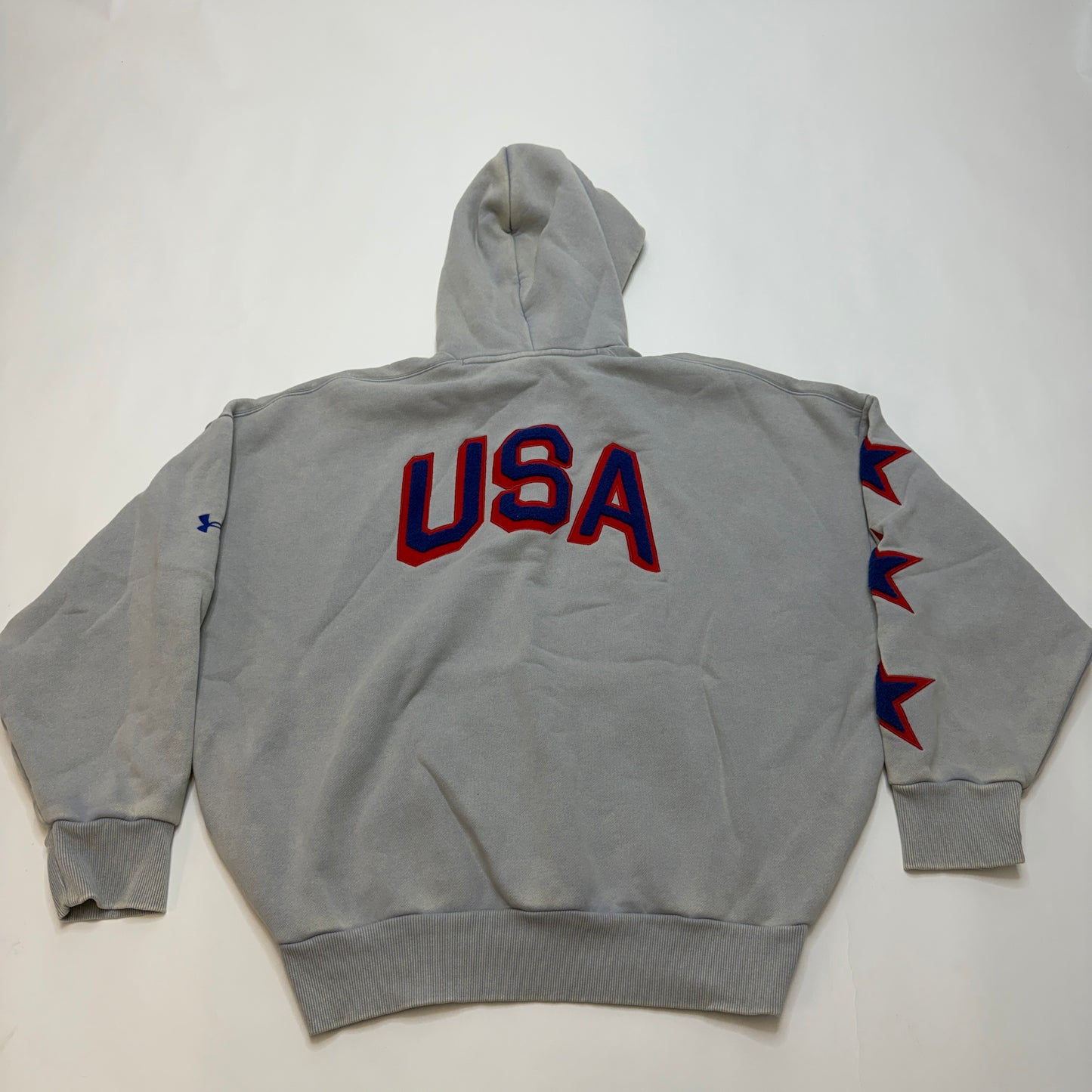 Under Armour Men's Oversized Heavyweight Fleece Hoodie, Size L, Gray, NWT