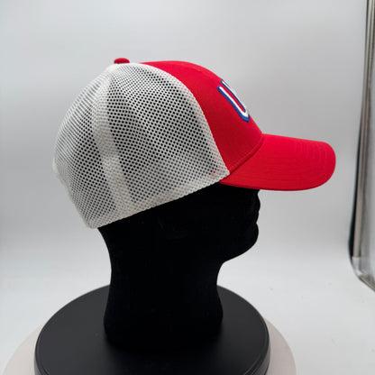 Under Armour USA Men's Trucker Hat Snapback - White, OSFM Adjustable