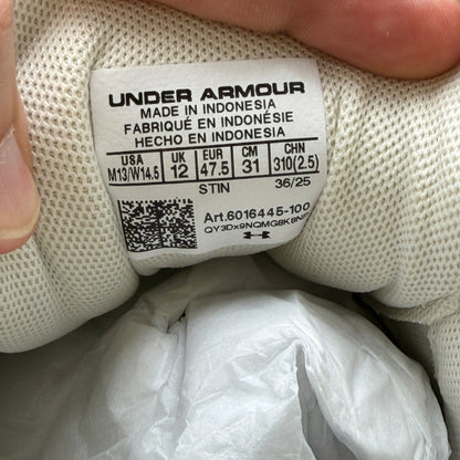 Under Armour Arc 96 Unrivaled Men's Size 13 Sneakers - White Purple Teal, New No Box