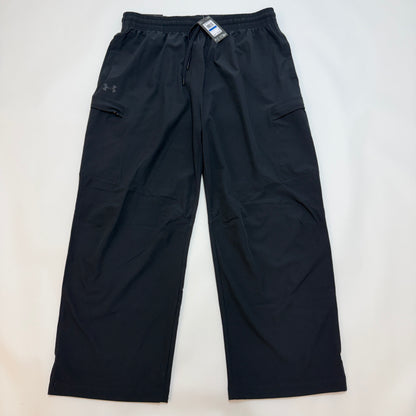 Under Armour UA Sportswear Woven Textured Cargo Pant Black Size XL