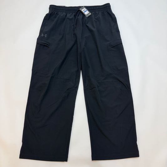 Under Armour UA Sportswear Woven Textured Cargo Pant Black Size XL
