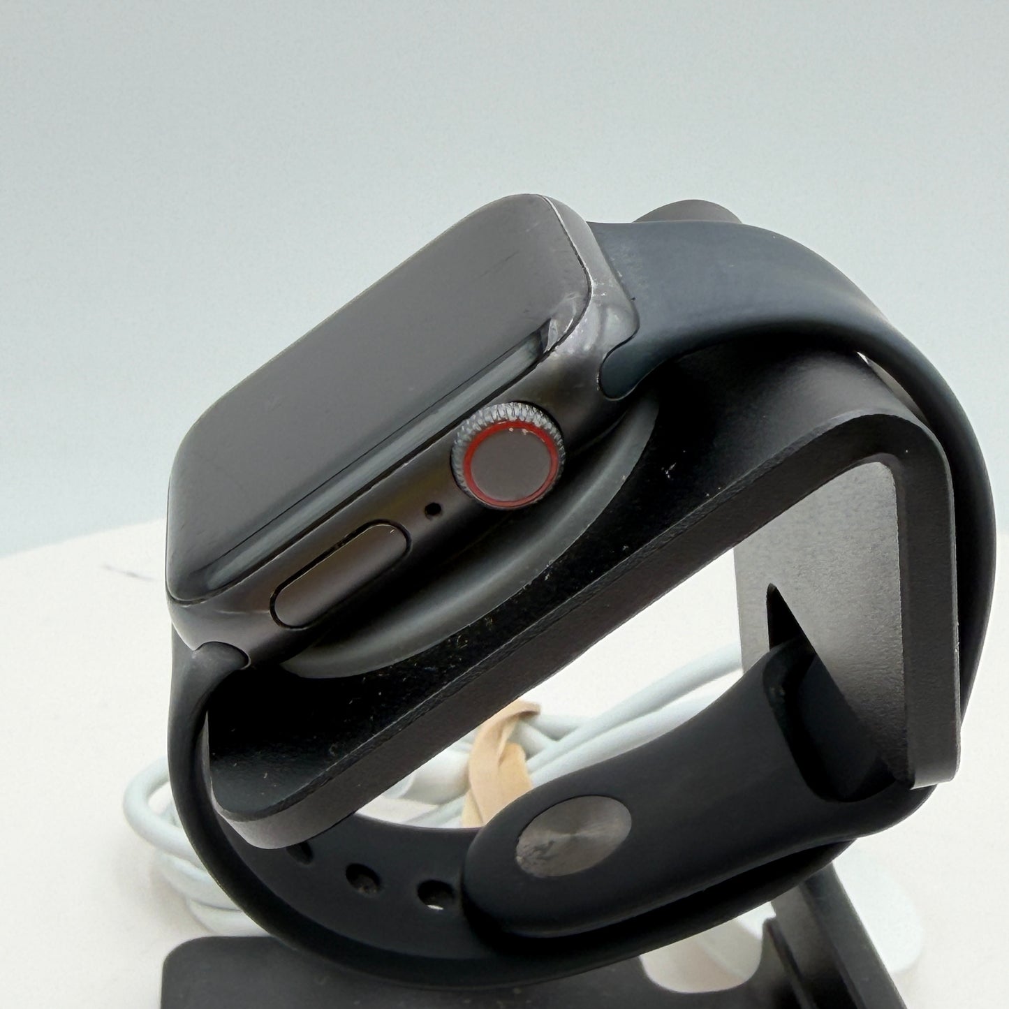 Unlocked Apple Watch SE GPS + Cellular 40mm Aluminum Smart Watch Black