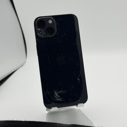 Unlocked Apple iPhone 13 128GB 99% Battery Health Cracked Back Read