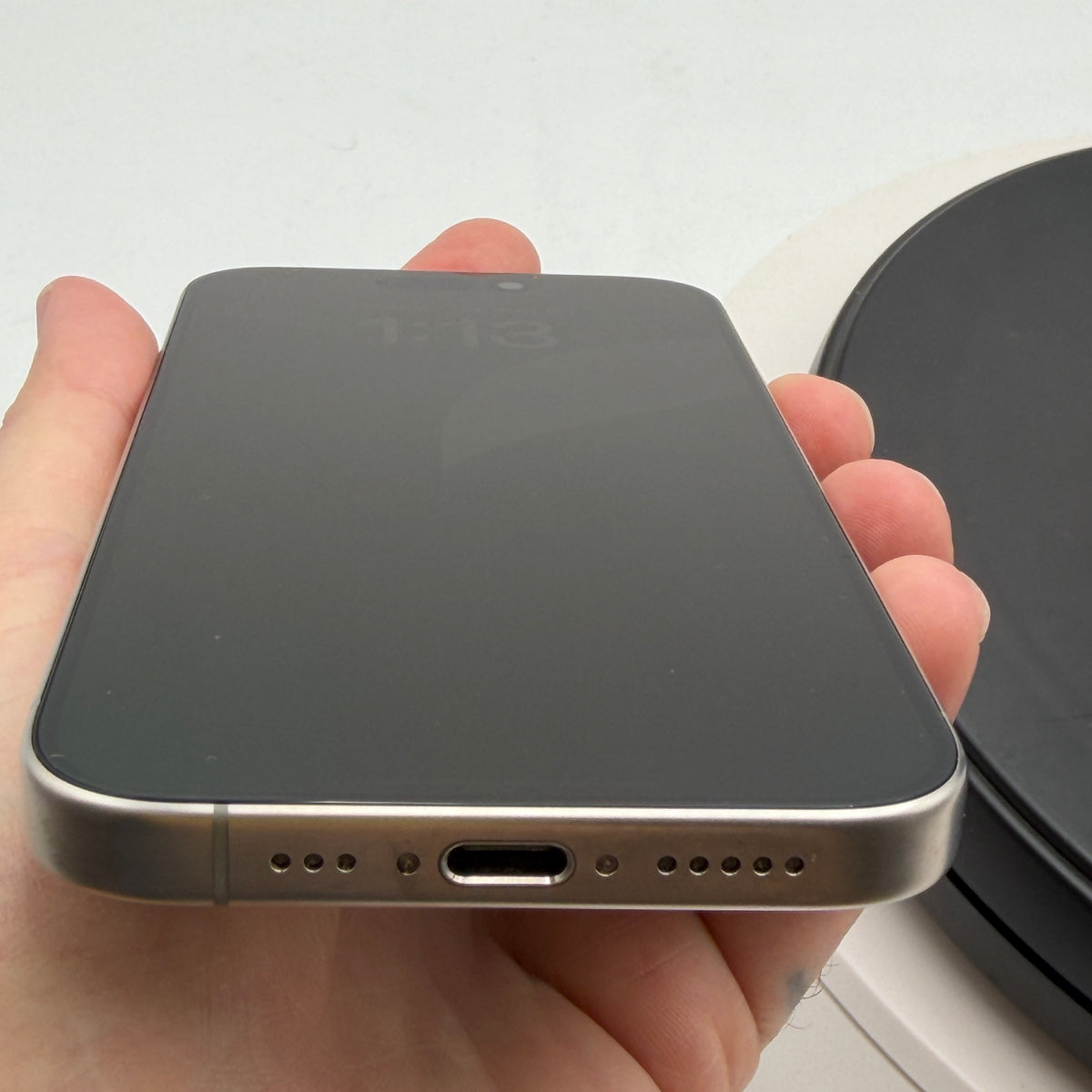 Unlocked Apple iPhone 15 Pro 256GB Natural Titanium 90% Battery Health
