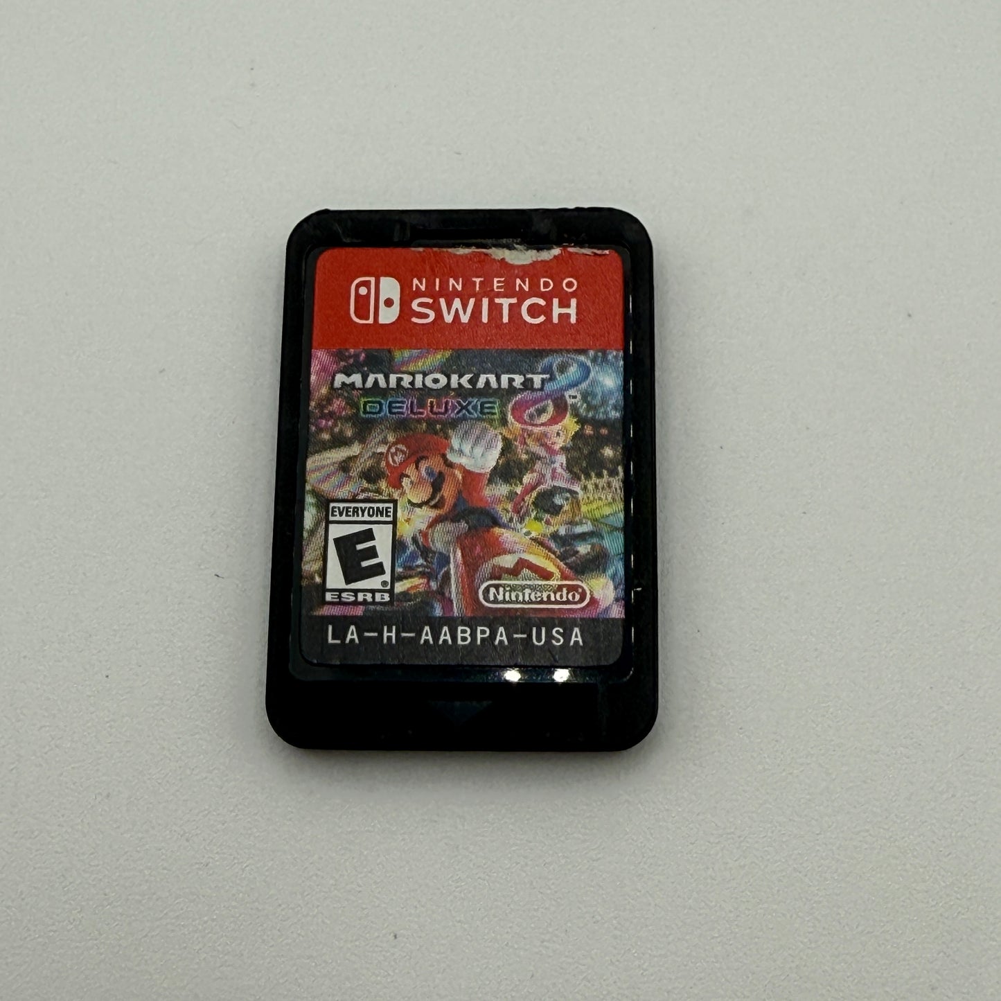 Used Nintendo Switch Mario Kart 8 Deluxe - Fair Condition w/ Joycon Racing Wheels, Free Shipping
